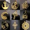 Set di collana e orecchini con ciondolo Unalome e Lotus - Creazione di gioielli buddisti