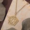 Wicca-Pentagramm-Anhänger-Halskette aus Edelstahl – Unendlichkeit & Ewigkeit...