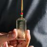 Pendentif en verre Namo Amitabha : amulette bouddhiste pour la méditation et la guérison