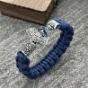 Bracciale con rune norrene Mjolnir: amuleto vichingo