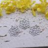 DIY-Charm-Set: Hexenknoten-, Lotus- und Vogelanhänger zum Armbandbasteln