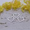 DIY-Charm-Set: Hexenknoten-, Lotus- und Vogelanhänger zum Armbandbasteln