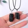 Pendentif en cristal de tourmaline noire - Collier de guérison naturelle