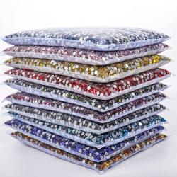 Gros cristaux à dos plat pour nail art - Strass en vrac (AB)