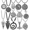 Colliers amulettes vikings et nordiques - Pendentifs boussole