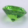 Perles d'émeraude tsavorite : rondes naturelles, 11 mm, 5,0 ct, pureté VVS