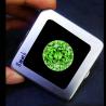 Perles d'émeraude tsavorite : rondes naturelles, 11 mm, 5,0 ct, pureté VVS