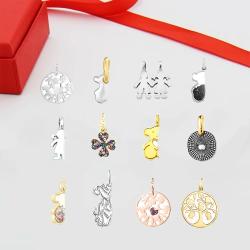 Pendentifs en moissanite éclatante | Élégance au quotidien et idées cadeaux