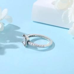 Bagues en argent sterling pour femmes | Motifs couronne, cœur et os de poulet