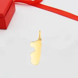 Elegante, minimalistische Anhänger für Damen | Schlichtes Liniendesign