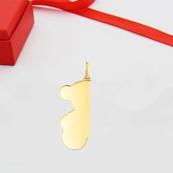 Elegante, minimalistische Anhänger für Damen | Schlichtes Liniendesign