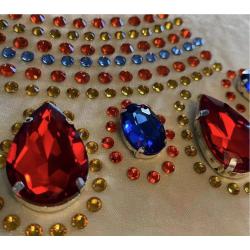 Sparkly Crystal Glass Beads: Sew-On Rhinestones for Clothing & Craft