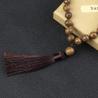 Collier Mala vintage en bois | Bijoux de méditation et de prière