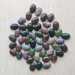 Ovale Cabochon-Perlen aus Naturstein – Modeschmuck & Accessoires (...