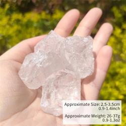 Cristaux de quartz clair bruts : Puissant Reiki et énergie de guérison