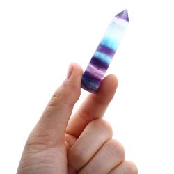 Baguettes en cristal de fluorite et d'améthyste : Décoration intérieure