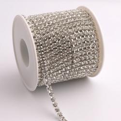 Kendin Yap Projeleri İçin Kristal Rhinestone Zincirler - SS6 - SS16