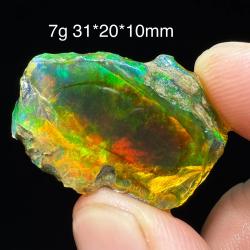 Etiyopya Opal Kristali: Canlı Renkler, Doğal Şifa Taşı