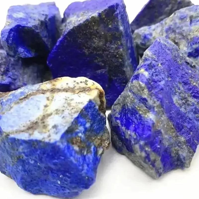 Genuine Afghan Lapis Lazuli & Quartz Crystals - Raw Specimens for H...