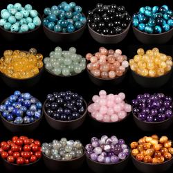 Perles de pierres précieuses colorées : œil de tigre, amazonite et plus encore - Bracelets à faire soi-même