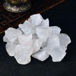 Cristal de quartz blanc brut : Pierres précieuses en vrac pour la guérison et l'énergie