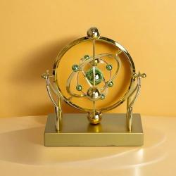 Orbite céleste à mouvement perpétuel | Sculpture de bureau cinétique