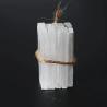 Bâtonnets et baguettes de cristal de sélénite pour la méditation et la décoration