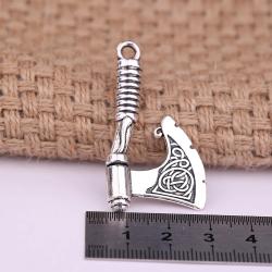 Pendentif hache viking | Amulette slave | Symbole de Péroun | Bijou à faire soi-même