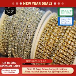 Diamond Trim Fringe for Clothing & Decor - Crystal Rhinestone Chains