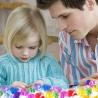 Pierres précieuses et cristaux en plastique colorés - 100 pièces pour les activités manuelles des enfants