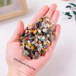 Gravier cristallin naturel et minéraux pour le Reiki et les aquariums
