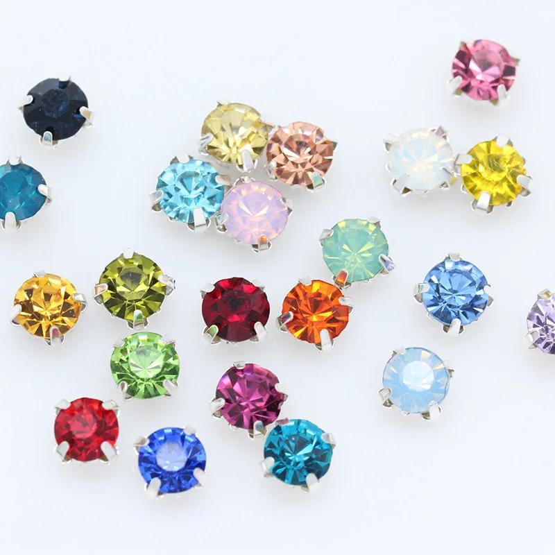 Strass en verre cristal : Bijoux à coudre pour loisirs créatifs et vêtements