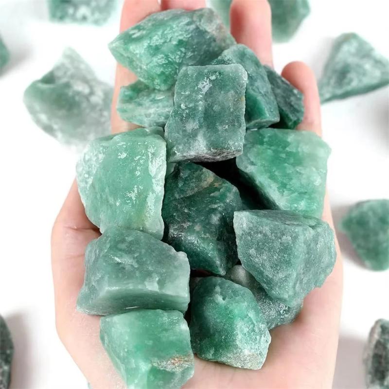 Green Aventurine Crystals: Raw & Natural for Healing & Decor