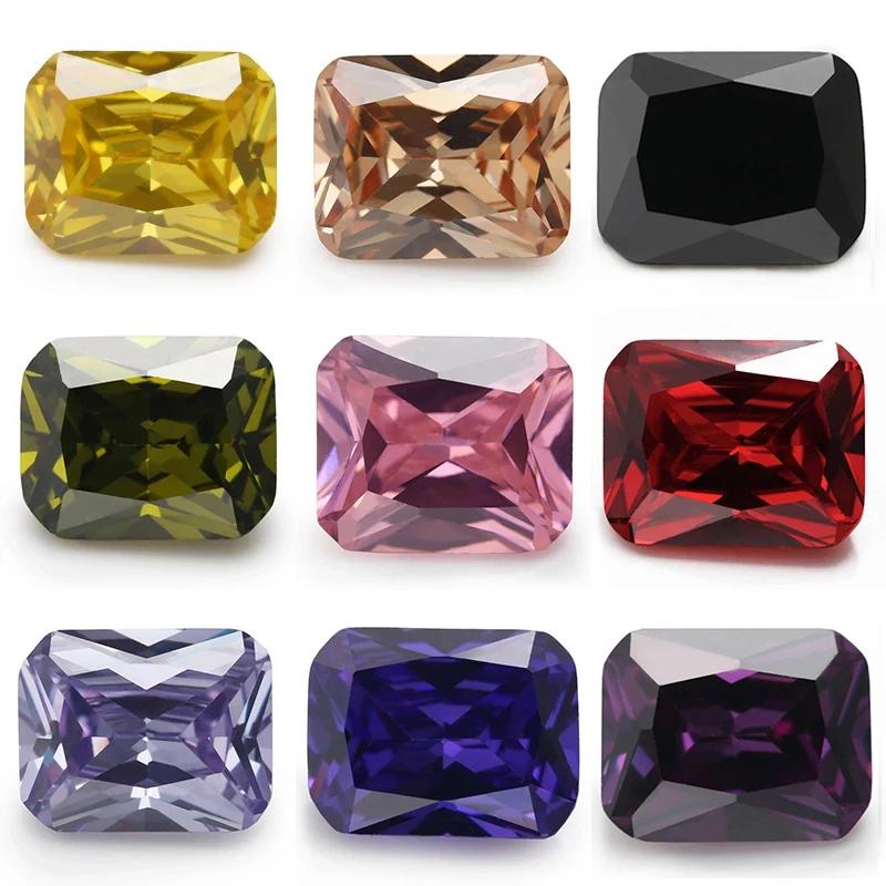 Jiangyuangems Octangle Cut Zircon for Jewelry - 5A CZ Stones