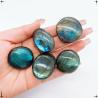 Pierre de palmier en labradorite bleue : Guérison Reiki et décoration