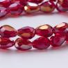 Perline di cristallo austriache a goccia | Perline scintillanti a goccia da 6x8 mm per gioielli