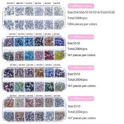Kit d'application de strass à faire soi-même | Cristaux thermocollants et baguette