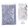 DMC AB Glitter Rhinestones - 14,400 Pcs Bulk Pack, Iron On Gems