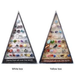 Coffret de cristaux de guérison : 36 pierres roulées pour enfants et apprentissage