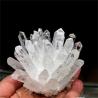 Cristaux de quartz blanc en grappes : Guérison et décoration naturelles