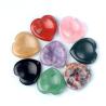 Heart Crystal Worry Stone: Reiki Healing & Meditation