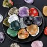 Heart Crystal Worry Stone: Reiki Healing & Meditation
