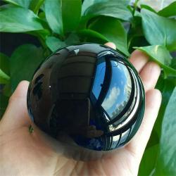 Black Obsidian Sphere | Healing Crystal Ball for Reiki & Feng Shui