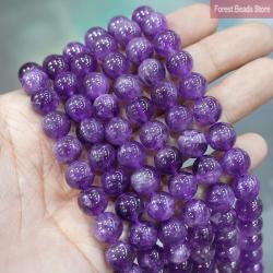 Amethystperlen: Natürliche violette Kristalle für DIY-Schmuck