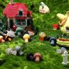 Handcrafted Miniature Crystal Mushroom Decor for Gardens & Homes
