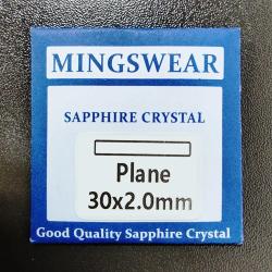 Verre saphir pour montre (24-41 mm) | Durable et résistant aux rayures