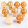 Mini figurine de champignon en pierre précieuse - Décoration de jardin en cristal et vertus curatives