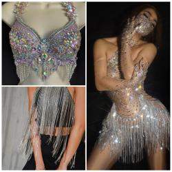 Rhinestone Chain Trim - SS6-SS16 Crystals for Clothing & Jewelry