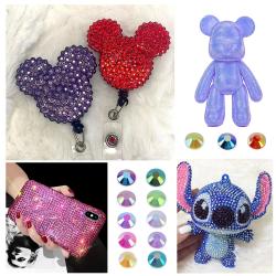 Toptan Reçine Rhinestone Taşlar: Kendin Yap Giyim ve Tırnak Taşları
