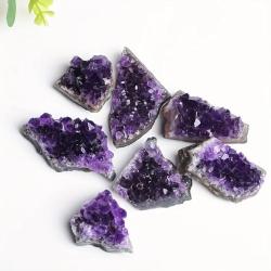 Amethyst Geode Cluster: Natural Crystal Decor for Home & Aquarium